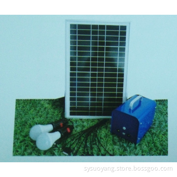 15W Portable Solar Power System for Charging Light, Mobile